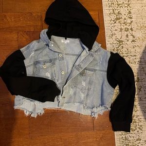 Cropped Jean jacket